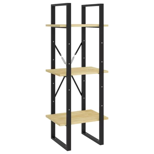  ötszintes fenyőfa könyvszekrény 40 x 30 x 175 cm