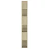  sonoma tölgy színű térelválasztó könyvszekrény 100x24x188 cm
