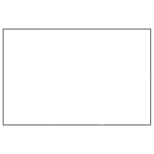  fekete acél kutyakennel 6 m²