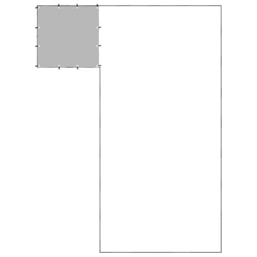  fekete acél kutyakennel 10,89 m²  