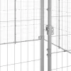 kültéri horganyozott acél kutyakennel 24,2 m²