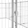  kültéri horganyozott acél kutyakennel 21,78 m²