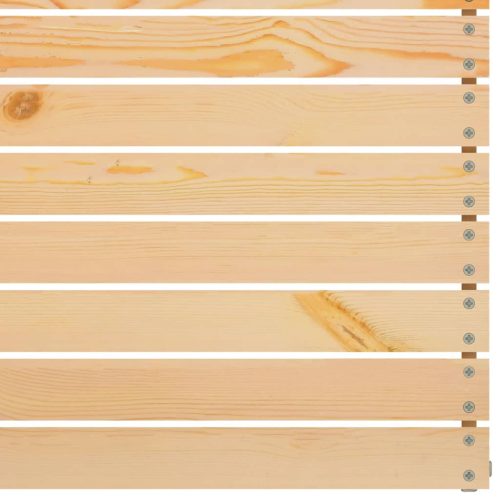  kétszemélyes tömör fenyőfa kerti kanapé