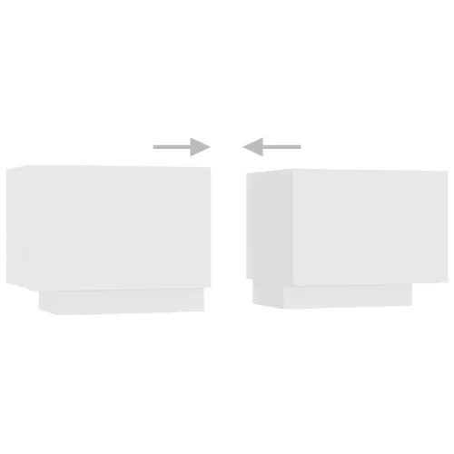  fehér forgácslap éjjeliszekrény 100 x 35 x 40 cm  