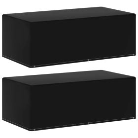    2 db kerti bútor huzat gázgrillhez 6 fűzőlyukkal 170x90x60 cm