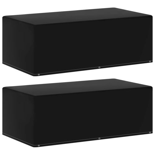  2 db kerti bútor huzat gázgrillhez 6 fűzőlyukkal 170x90x60 cm