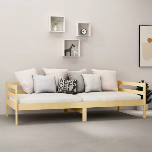  tömör fenyőfa dívány matraccal 90 x 200 cm