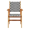  5 részes tömör akácfa kerti étkezőgarnitúra