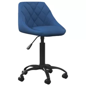  kék bársony irodaszék