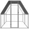  kültéri horganyzott acél tyúkól 2 x 4 x 2 m