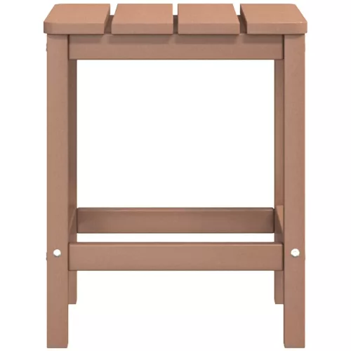  barna HDPE kerti adirondack szék asztallal