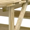  2 db impregnált fenyőfa pergola tetővel 100 x 90 x 100 cm