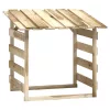  3 db impregnált fenyőfa pergola tetővel 100 x 90 x 100 cm