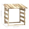  3 db impregnált fenyőfa pergola tetővel 100 x 90 x 100 cm