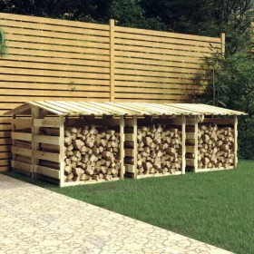    6 db impregnált fenyőfa pergola tetővel 100 x 90 x 100 cm