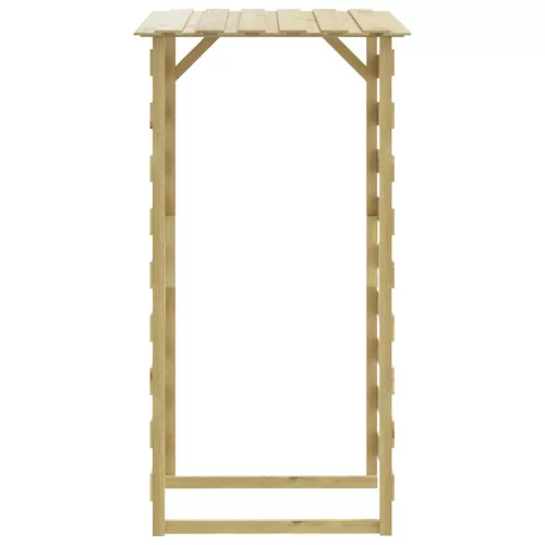  3 db impregnált fenyőfa pergola tetővel 100 x 90 x 200 cm