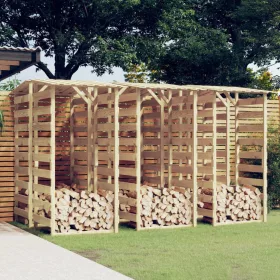    6 db impregnált fenyőfa pergola tetővel 100 x 90 x 200 cm