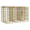  6 db impregnált fenyőfa pergola tetővel 100 x 90 x 200 cm