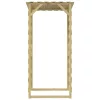  6 db impregnált fenyőfa pergola tetővel 100 x 90 x 200 cm