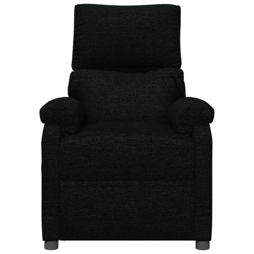  fekete szövet elektromos masszázsfotel