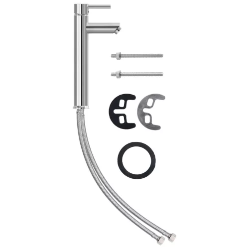  edzett üveg mosdókagyló csapteleppel és leeresztőszeleppel