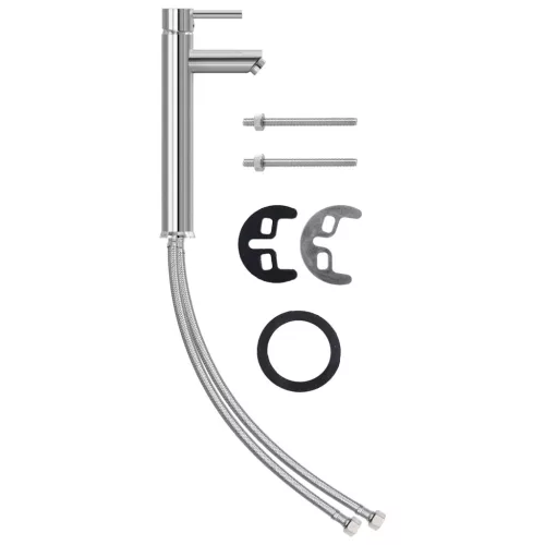  edzett üveg mosdókagyló csapteleppel és leeresztőszeleppel