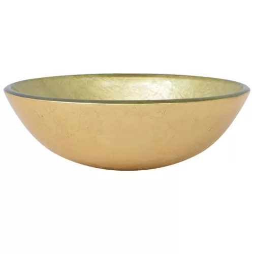  edzett üveg mosdókagyló csapteleppel és leeresztőszeleppel