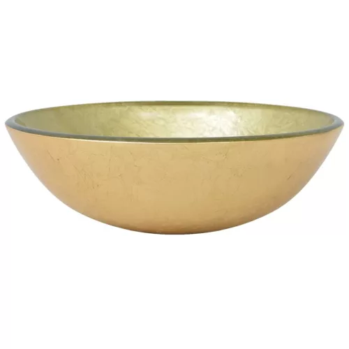  edzett üveg mosdókagyló csapteleppel és leeresztőszeleppel