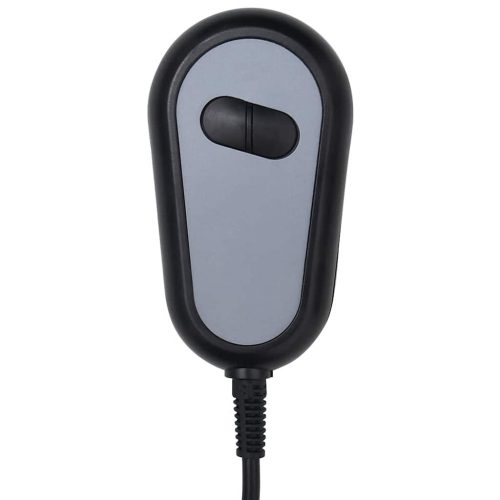  fekete műbőr elektromos masszázsfotel