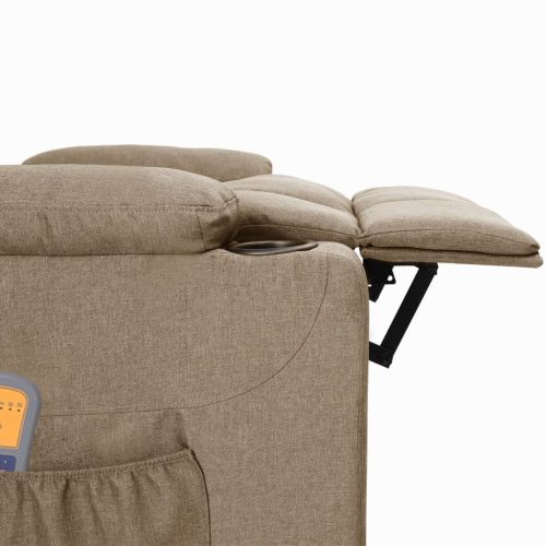  tópszínű szövet elektromos masszázsfotel