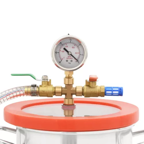  vákuumkamra kétfokozatú szivattyúval 3,7 L