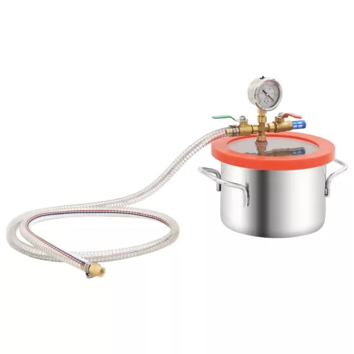  vákuumkamra kétfokozatú szivattyúval 3,7 L