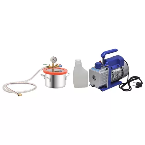  vákuumkamra egyfokozatú szivattyúval 3,7 L