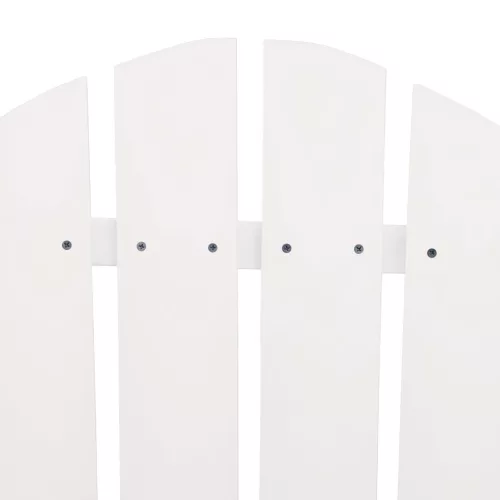  fehér tömör fenyőfa kerti Adirondack székek teázóasztallal