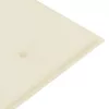  tömör tíkfa Batavia pad krémszínű párnával 150 cm