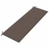  tömör tíkfa Batavia pad tópszínű párnával 150 cm