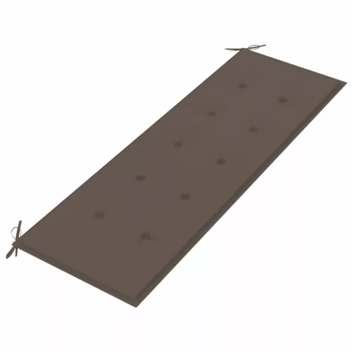  tömör tíkfa Batavia pad tópszínű párnával 150 cm