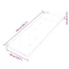  tömör tíkfa Batavia pad Piros kockás mintával párnával 150 cm