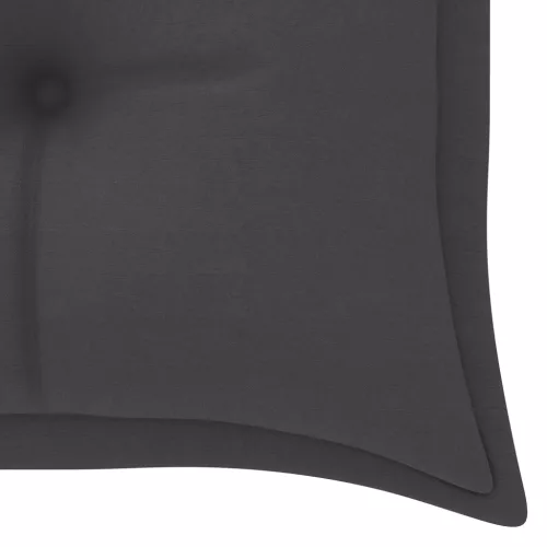  tömör tíkfa Batavia pad antracitszürke párnával 150 cm