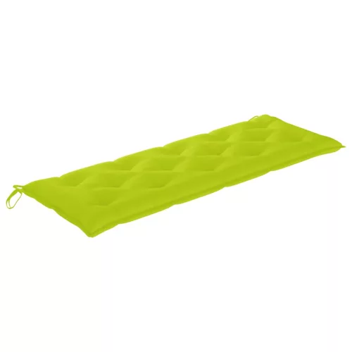  tömör tíkfa Batavia pad világoszöld párnával 150 cm