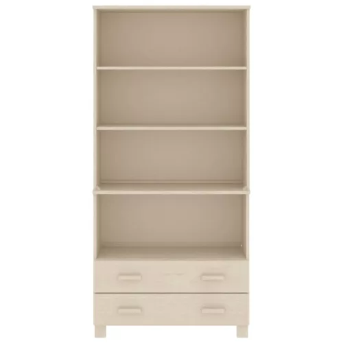  HAMAR mézbarna tömör fenyőfa tálalószekrény