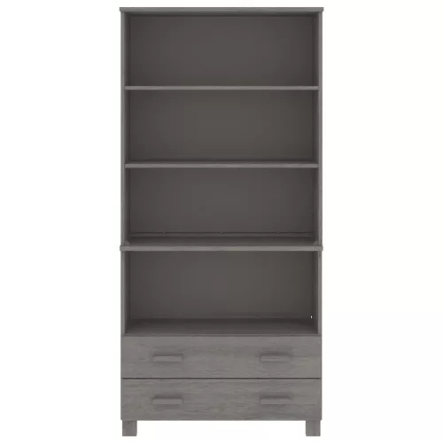  HAMAR világosszürke tömör fenyőfa tálalószekrény