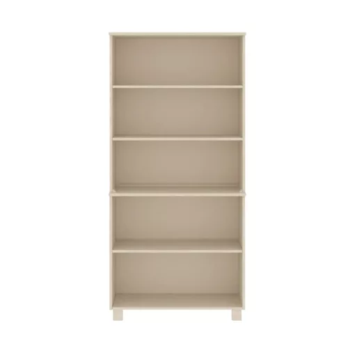  HAMAR mézbarna tömör fenyőfa tálalószekrény