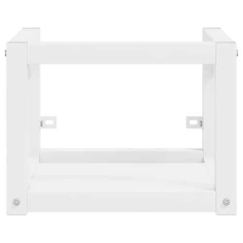  fehér vas fürdőszobai mosdókagylóváz beépített mosdóval