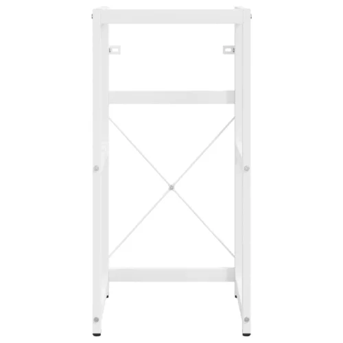  fehér vas fürdőszobai mosdókagylóváz beépített mosdóval