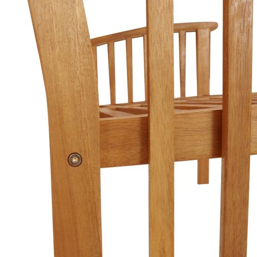  tömör akácfa kerti pad 119 cm