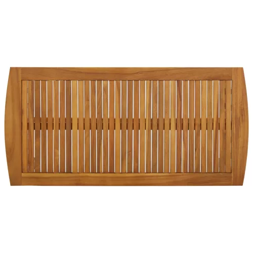  tömör akácfa dohányzóasztal 102 x 50 x 43 cm