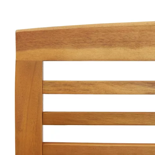  tömör akácfa kerti pad 119 cm