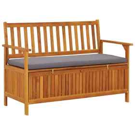  tömör akácfa kerti tárolópad 120 cm