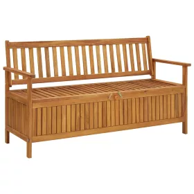  tömör akácfa kerti tárolópad 148 cm